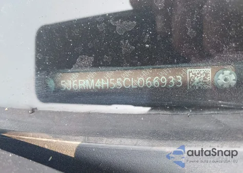 2012 Honda Cr-V Ex z USA, uszkodzony, nr VIN 5J6RM4H55CL066933